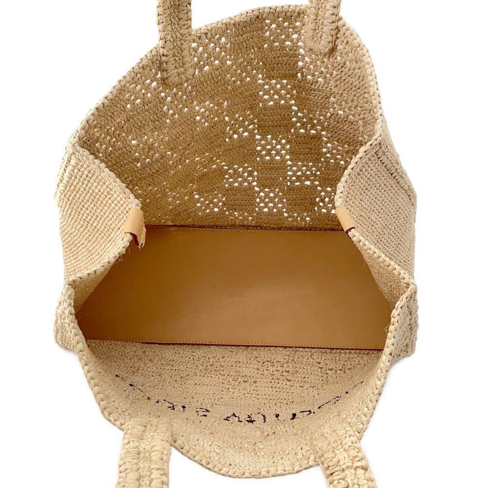 Louis Vuitton Summer Shopper Tote Bag Raffia - Picture 5 of 16